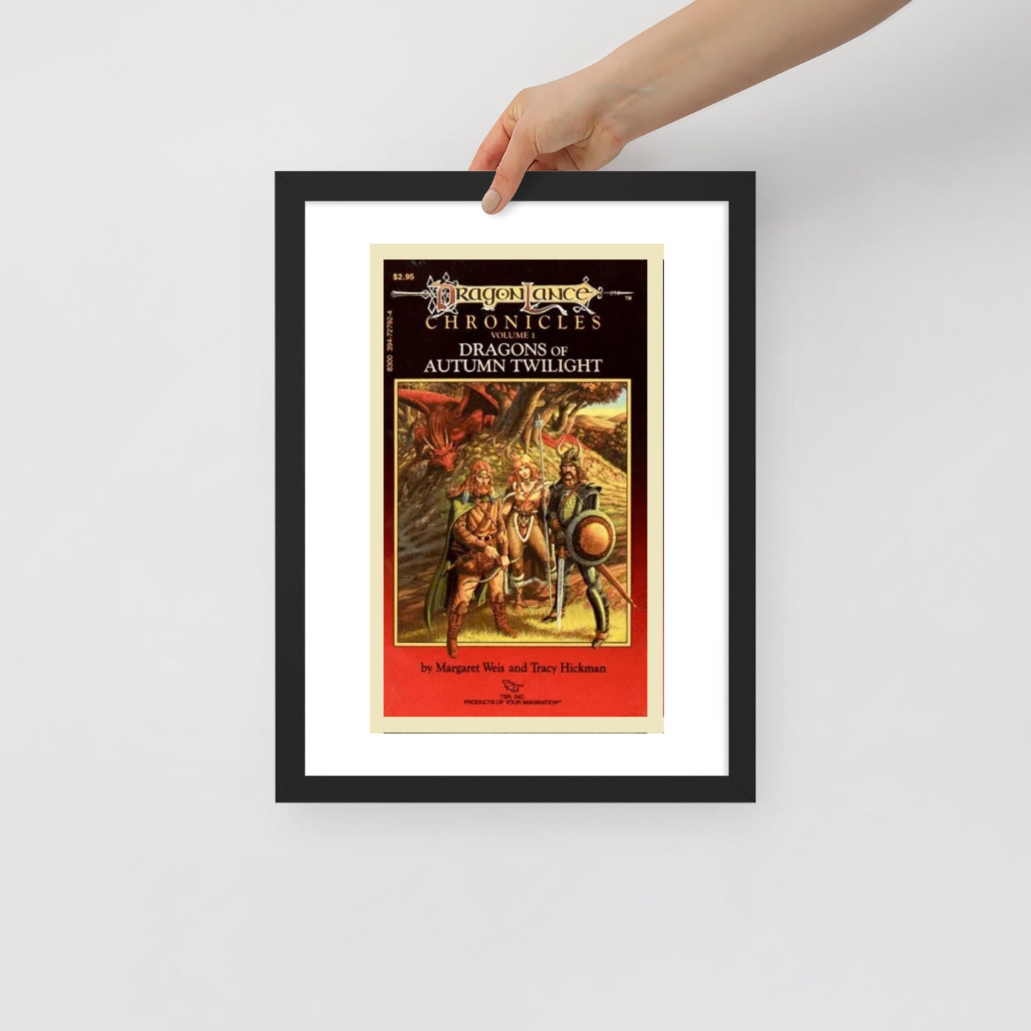 Dragonlance: Dragons of Autumn Twilight - Framed poster