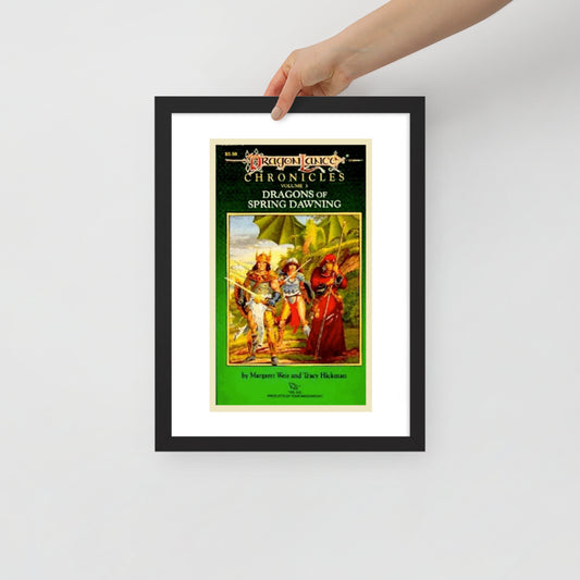 Dragonlance: Dragons of Spring Dawning - Framed poster